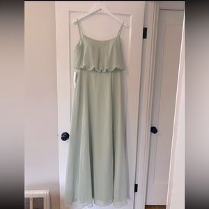 AZAZIE Dusty Sage Bridesmaid Dress